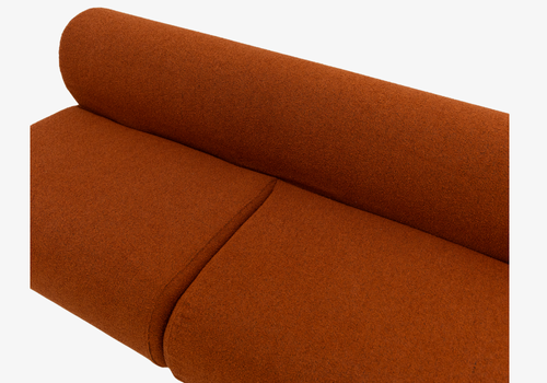 Vixen Lounge 2m – Terracotta Red