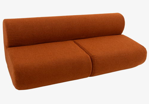 Vixen Lounge 2m – Terracotta Red