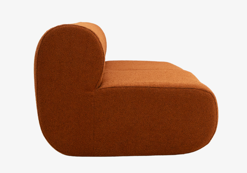 Vixen Lounge 2m – Terracotta Red