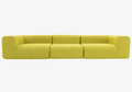Comet Sofa Lounge — Mustard
